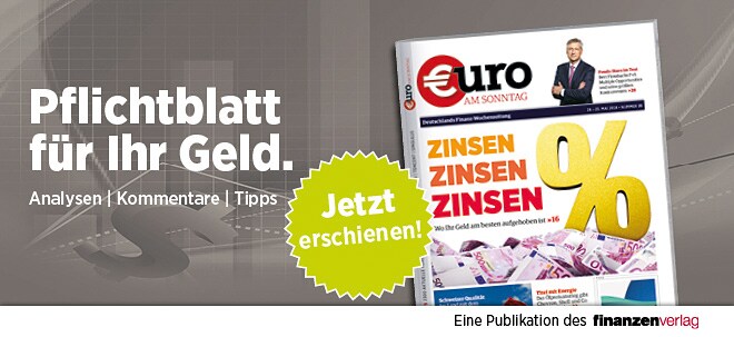 Pflichtblatt für Ihr Geld: Neue €uro am Sonntag | finanzen.net