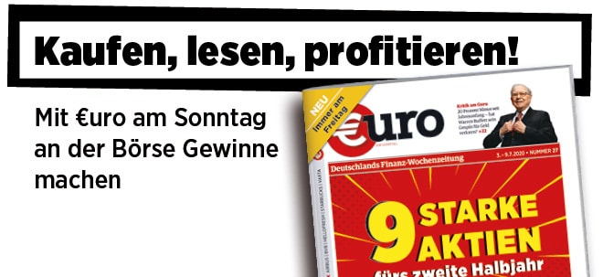 Neue Ausgabe von €uro am Sonntag: Warten auf den "Wumms" - 9 starke Aktien fürs zweite Halbjahr | finanzen.net