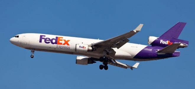 Erste Schätzungen: FedEx gibt Ergebnis zum abgelaufenen Quartal bekannt | finanzen.net