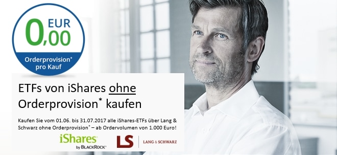 iShares ETFs ohne Orderprovision* kaufen | finanzen.net