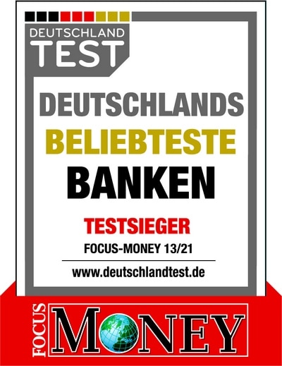 Testsieger (Focus Money 13/21)