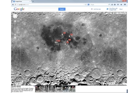 Google Moon, Google Mars, Google Sky