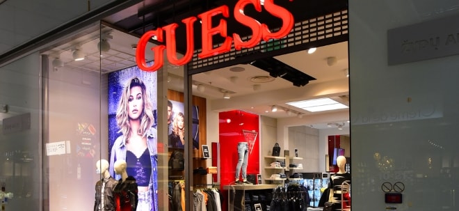 NYSE-Titel Guess?-Aktie +27 %: Guess? übertrifft Erwartungen | finanzen.net