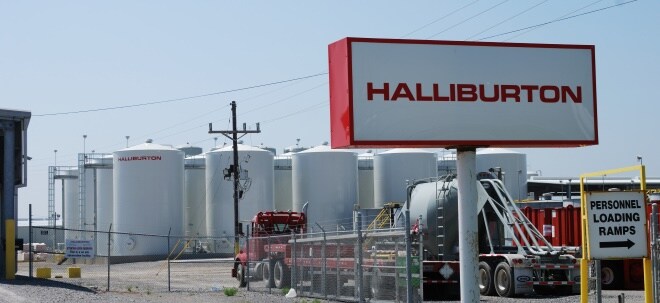 Schwieriges Marktumfeld: Halliburton rutscht im 4. Quartal in die Verlustzone Halliburton rutscht im 4. Quartal in die Verlustzone | finanzen.net