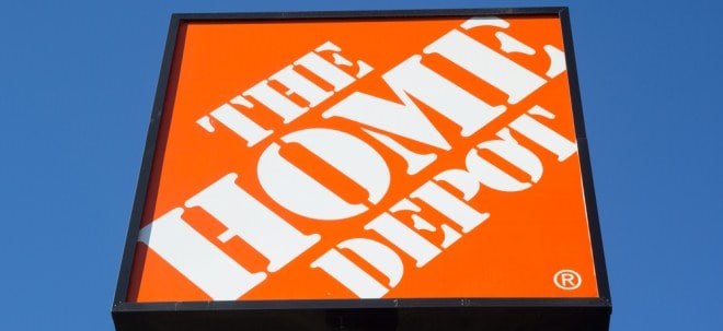 Home Depot Aktie News: Dow Jones Aktie Home Depot am Donnerstagmittag fester