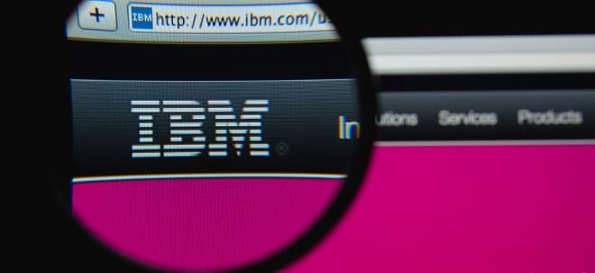 IBM-Aktie schließt deutlich tiefer: IBM verzeichnet Gewinneinbruch | finanzen.net