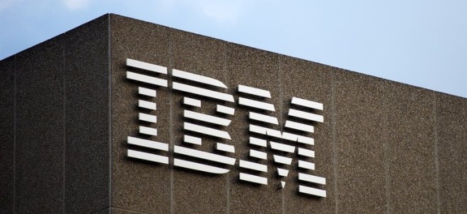 IBM Aktie News: Dow Jones Aktie IBM am Freitagnachmittag tiefer