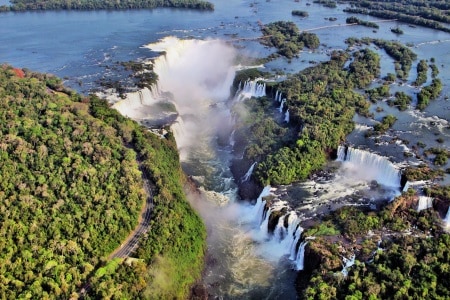 Die Iguazu-Wasserfälle, Brasilien/Argentinien