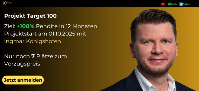 Ein Jahr. Ein Ziel. 100% Rendite.