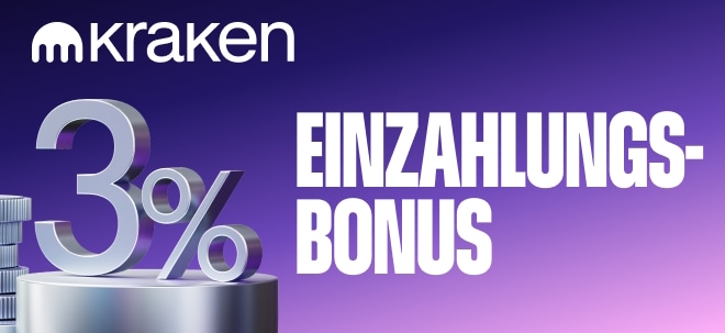 Sichere dir jetzt 3% Match auf deine Cash- oder Krypto-Einzahlung. Einfach, sicher, schnell und nur bei Kraken.