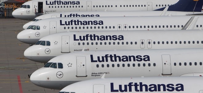 Lufthansa-Aktie an DAX-Spitze | finanzen.net