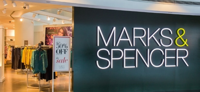 Marks & Spencer-Aktie im Plus trotz enttäuschendem Ausblick | finanzen.net