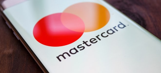 MasterCard Aktie News: S&P 500 Aktie MasterCard am Freitagnachmittag in Grün