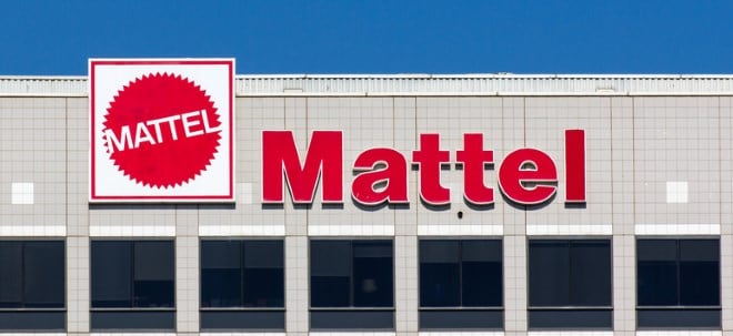 Erste Schätzungen: Mattel legt die Bilanz zum abgelaufenen Quartal vor | finanzen.net