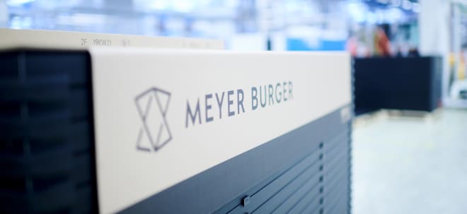 Meyer Burger-Aktie verdreifacht Kurs - Brückenfinanzierung gesichert