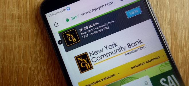 New York Community Bancorp-Aktie mit NYSE Erholungsversuch: Moody's vergibt Ramschrating für NYCB - Hoffnung in neuen Vorsitzenden | finanzen.net