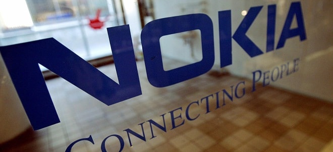 Nokia-Aktie schnellt ruckartig an die EuroStoxx-Spitze | finanzen.net