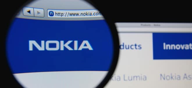 EURO STOXX 50-Wert Nokia-Aktie: So viel Gewinn hätte eine Investition in Nokia von vor 5 Jahren abgeworfen | finanzen.net