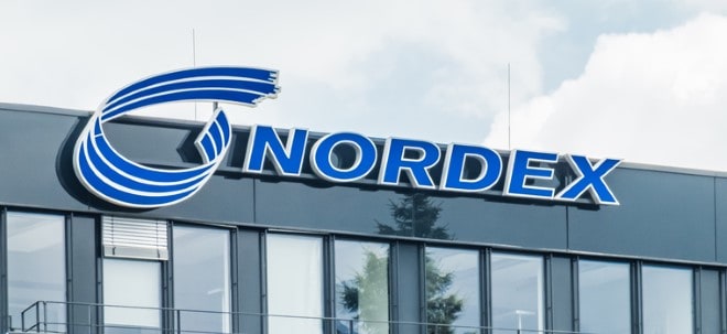 Nordex Aktie News: Nordex tendiert am Freitagnachmittag auf rotem Terrain