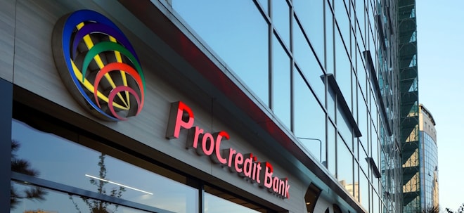 ProCredit baut Kreditportfolio aus - Aktie in Grün