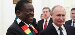 : Путин пообещал помощь Зимбабве