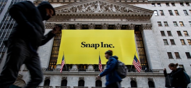 Snap-Aktie bricht 43 Prozent ein: Snap wird Quartalsziele wohl verfehlen | finanzen.net