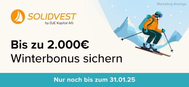 Mit Solidvest investieren und bis zu 2.000€ Bonus sichern!