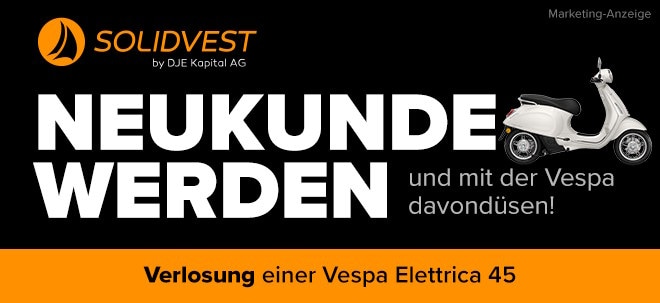 Sommeraktion: Wir verlosen unter den ersten 150 Neukunden eine E-Vespa