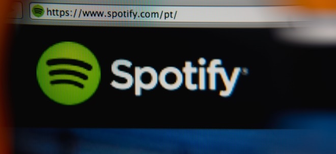 NYSE-Titel Spotify-Aktie dennoch weit im Plus: Spotify kürzt mehr als tausend Stellen | finanzen.net