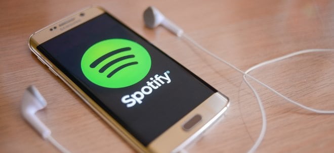 Spotify-Aktie sackt ab: Spotify rechnet mit etwas langsamerem Wachstum der Nutzerzahl | finanzen.net