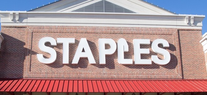 Staples-Aktie klettert: Sycamore will Staples übernehmen | finanzen.net