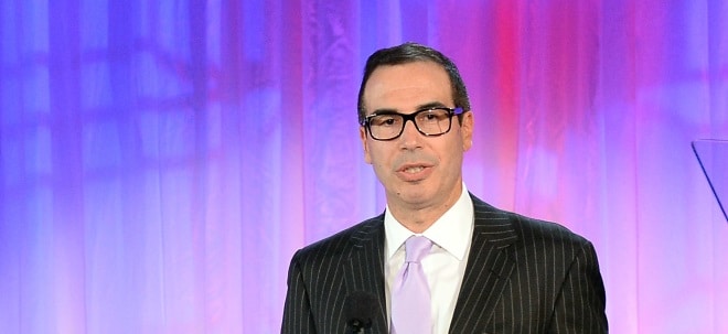 US-Finanzminister Mnuchin bekräftigt Aussagen: Schwacher Dollar gut für USA | finanzen.net