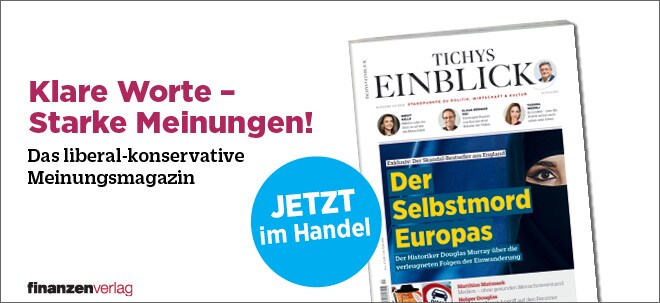 Tichys Einblick: Neue Ausgabe jetzt wieder am Kiosk!