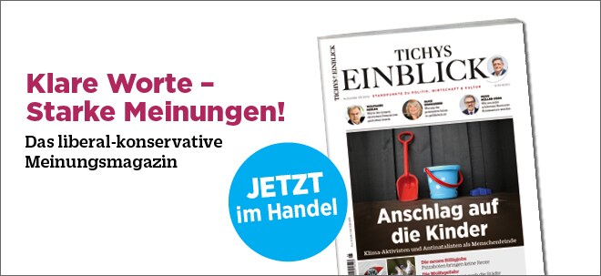 Tichys Einblick: Neue Ausgabe jetzt wieder am Kiosk!
