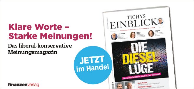 Tichys Einblick: Neue Ausgabe jetzt wieder am Kiosk!