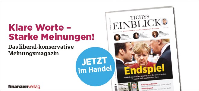Tichys Einblick: Neue Ausgabe jetzt wieder am Kiosk!