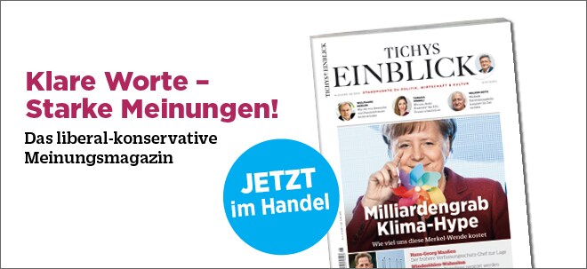Tichys Einblick: Milliardengrab Klima-Hype - Wie viel uns diese Merkel-Wende kostet