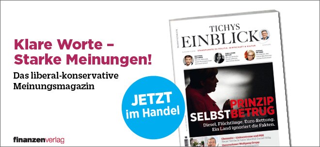 Tichys Einblick: Neue Ausgabe jetzt wieder am Kiosk!