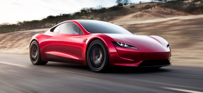 Tesla-Aktie legt deutlich zu: Roadster mit SpaceX-Raketenantrieb - Neue Hoffnung für Model 3 | finanzen.net