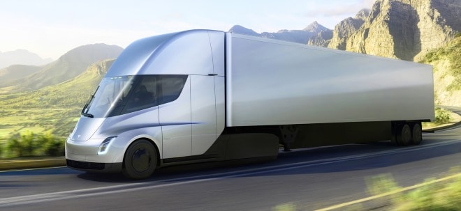 Erste Tesla-Semis sind unterwegs - mit einer besonderen Ladung | finanzen.net