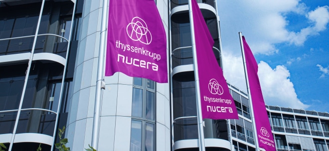 thyssenkrupp nucera Aktie News: thyssenkrupp nucera am Mittwochvormittag mit sattem Kursplus