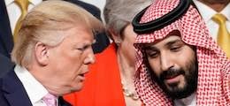 Саудовская Аравия приняла капитуляцию России: Saudi Aramco повышает цены на нефть на всех рынках Trump-saudi-salman-28