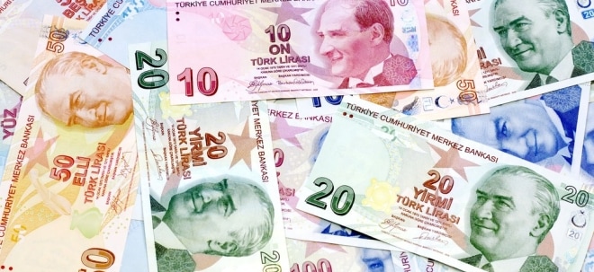 Darum markiert die Türkische Lira ein neues Rekordtief | finanzen.net