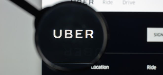 NYSE-Wert Uber-Aktie mit Kurssprung: Uber legt beim Umsatz zu - Erwartungen übertroffen | finanzen.net