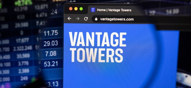 Vantage Towers-Aktie legt leicht zu: JPMorgan stuft Vantage Towers hoch | finanzen.net