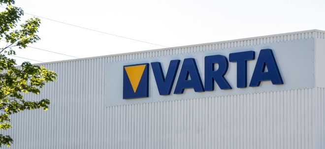 Confirmed targets: Varta shares are in dark red: Varta with a drop in ...

