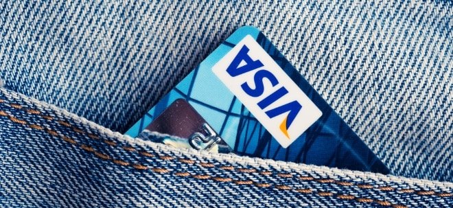 Visa Aktie News: Dow Jones Aktie Visa am Freitagnachmittag tiefer