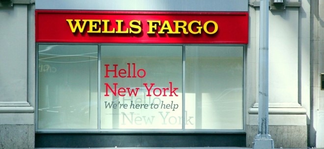 Weniger Angst um Kredite: Wells Fargo-Aktie legt zu: Wells Fargo steigert Gewinn überraschend kräftig | Nachricht | finanzen.net