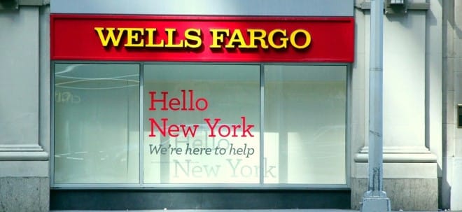 Wells Fargo-Aktie im Plus: Gewinnrückgang fällt geringer als erwartet aus | finanzen.net