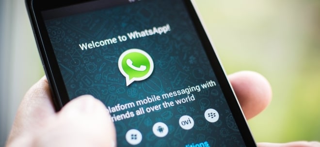 Meta Platforms-Aktie im Plus: Weitreichende technische Störungen bei WhatsApp | finanzen.net